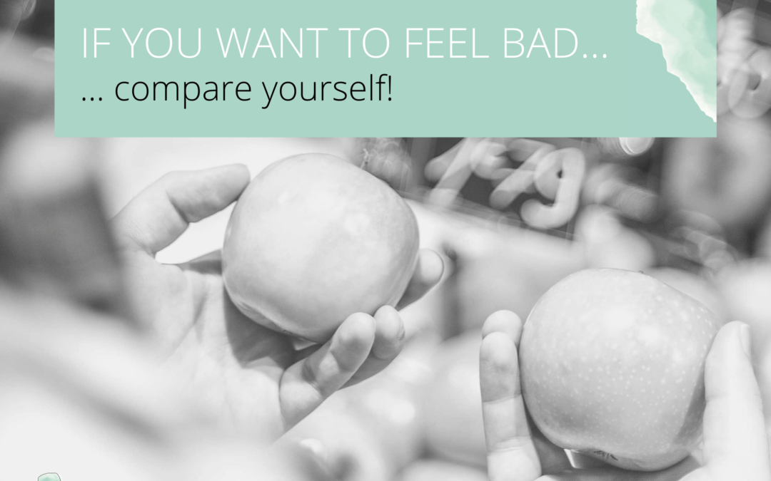 Do you want to feel bad? Compare yourself!