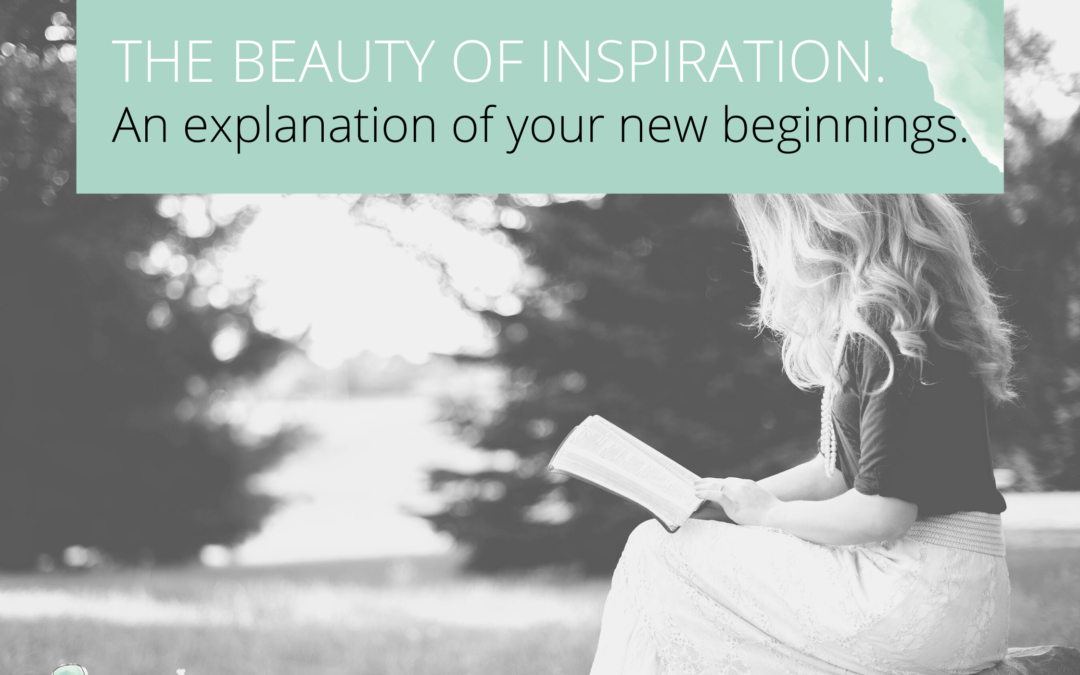The beauty of inspiration.